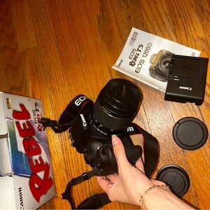 Canon Black Digital Camera Professional Model